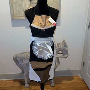 Mullin Square embellished‎ apron new